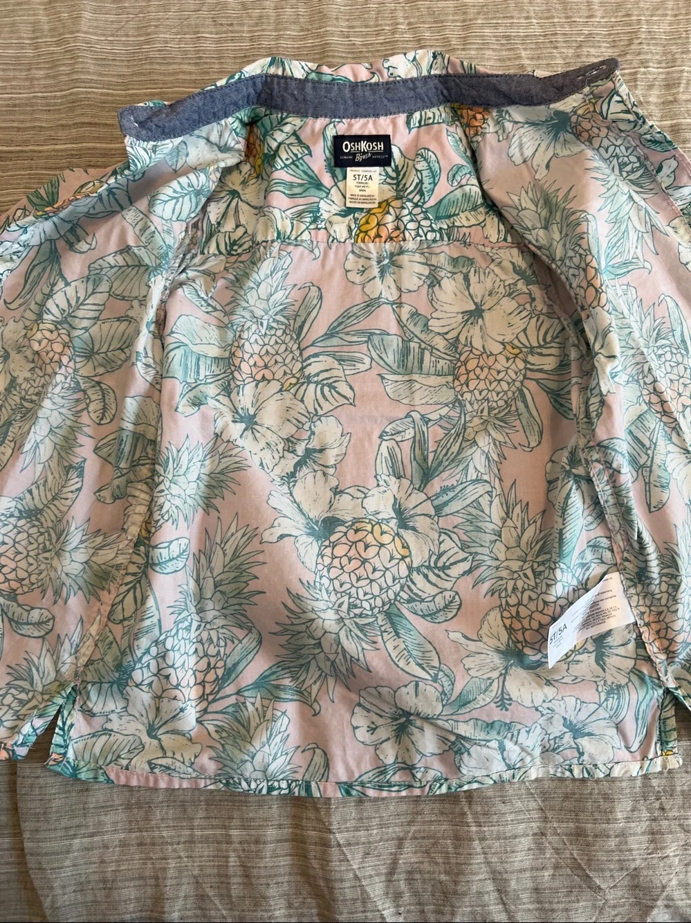 Boys Camp Shirt